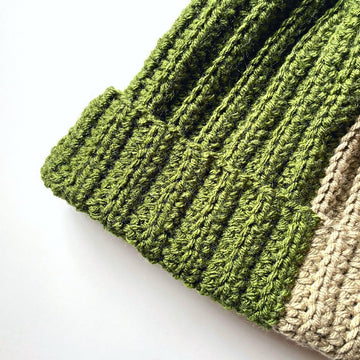 Two Color Beanie Hat