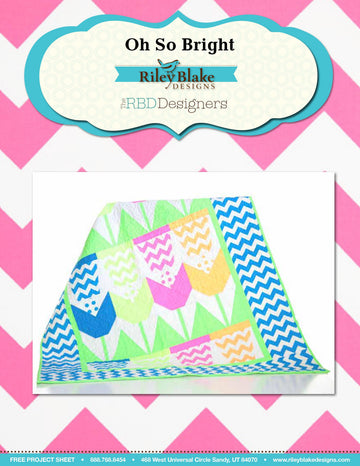 Riley Blake Oh So Bright - Downloadable PDF