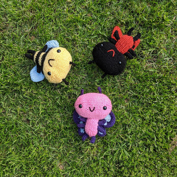 Big Bug Bundle: Ladybug, Bee, Butterfly