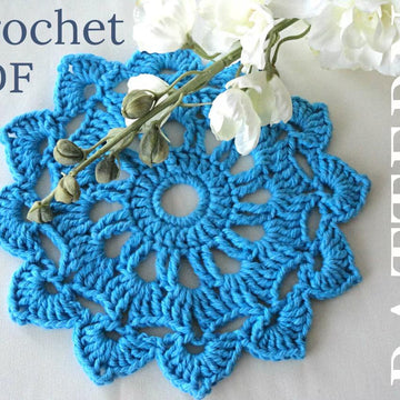 Pattern Crochet Placemat Coaster Home Decor