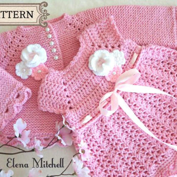 Pattern Knitting Baby Cardigan Crochet Baby Dress