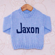 Intarsia - Jaxon Moniker Chart - Childrens Sweater