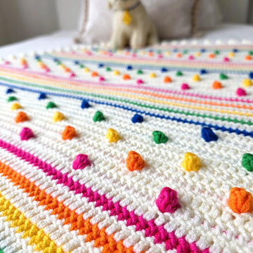 Spots & Stripes Baby Blanket
