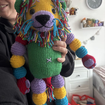 Rainbow Lion Toy