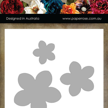 Paper Rose Dies - Flower Set 3