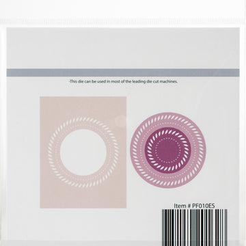 Pinkfresh Studio Essentials Die Set - Braided Circles