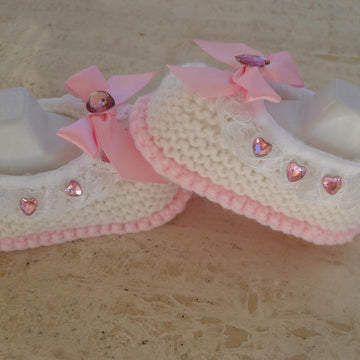 Baby Girl Shoe With Added Lace
