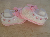 Baby Girl Shoe With Added Lace