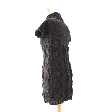 Cable Knitted Dress for Women - Ocean