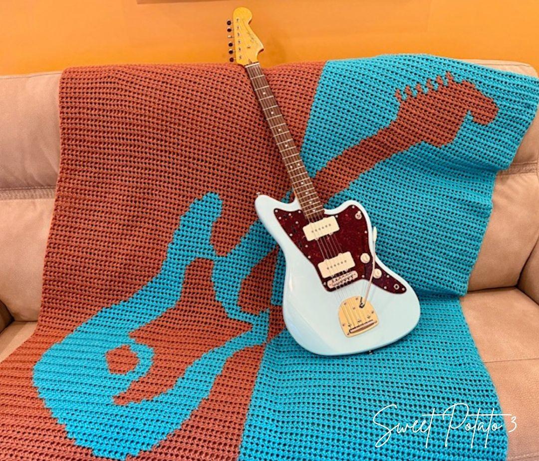 Electric Guitar Blanket