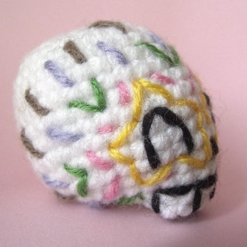 Maurice the sugar skull amigurumi