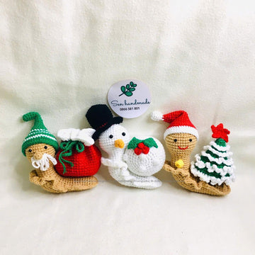 Frosty Snail- Crochet pattern- PDF file- English