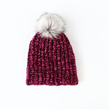 Juliet Velvet Beanie