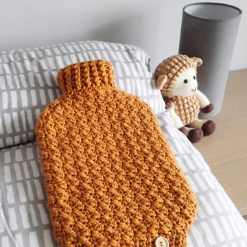 Cosy Vibes Hot Water Bottle Cover