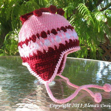 Crochet Cherries Hat