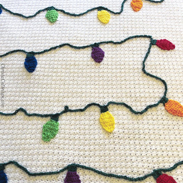Christmas Lights Blanket