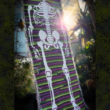 Sir Skelly Bonesington wall hanging