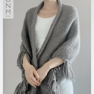 Tassel Shawl Cape