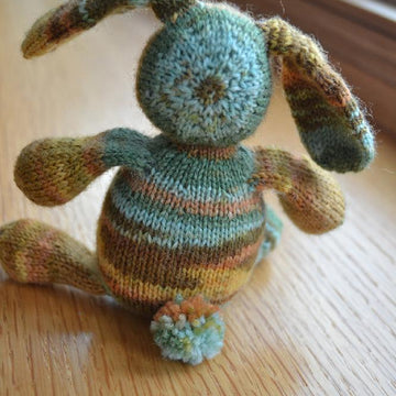 Mini-Sock Yarn Bunny