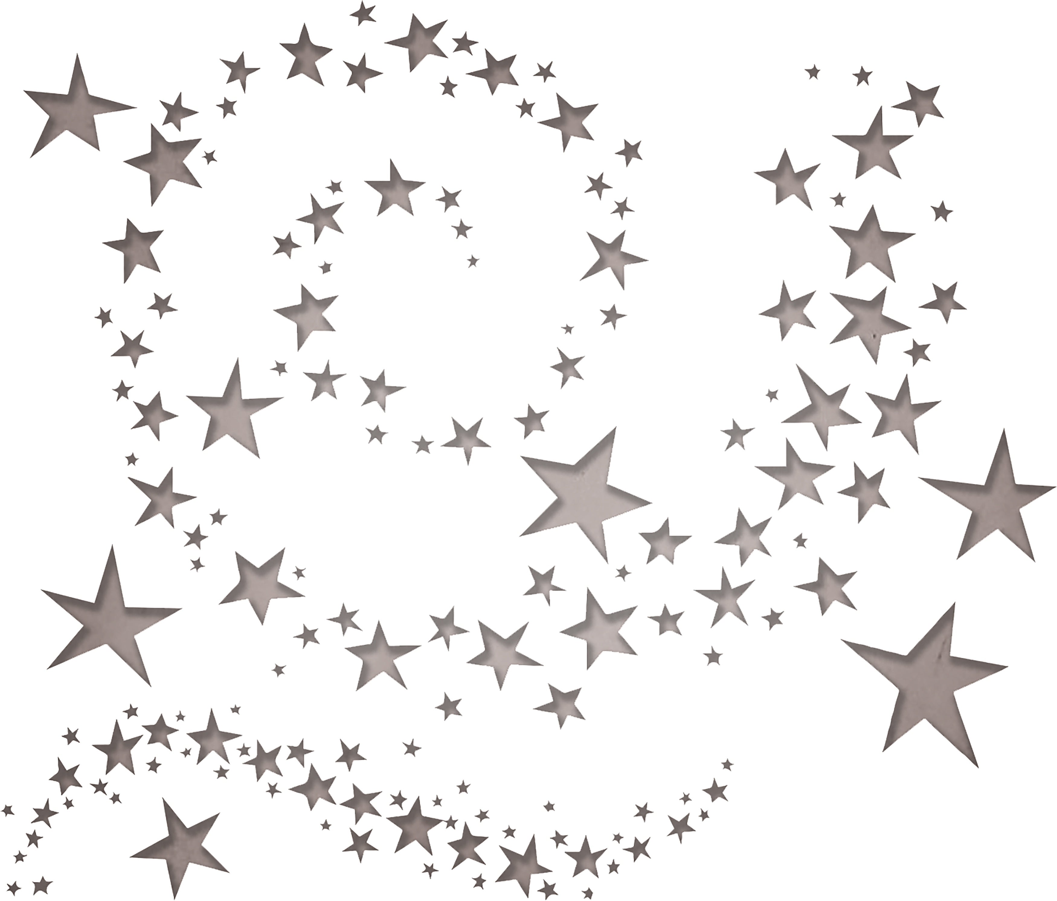 Sizzix Thinlits Dies By Tim Holtz 9/Pkg - Swirling Stars