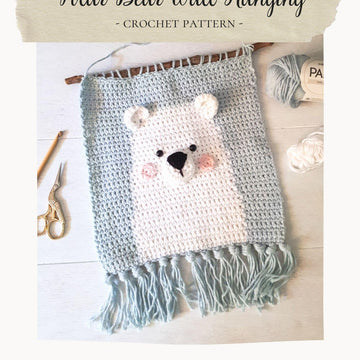 Polar bear nursery wall decor