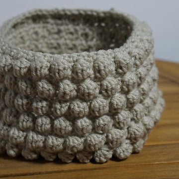 Bobble square basket