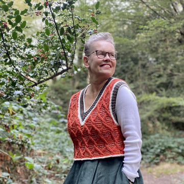 Mosaic Crop Vest 2