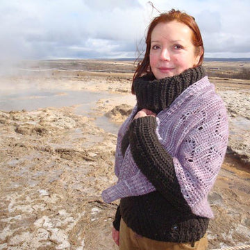 Luscious summer shawl (English & Swedish)