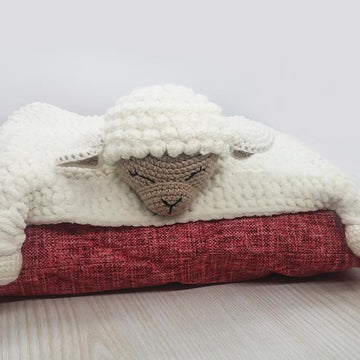 Lamb Blanket Toy