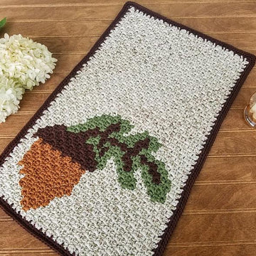 Acorn Hand Towel