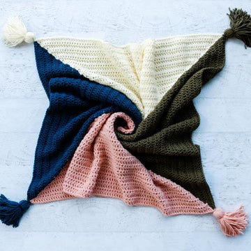 Quad Color Throw