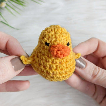 Crochet duck pattern, amigurumi rubber duck easy crochet pattern