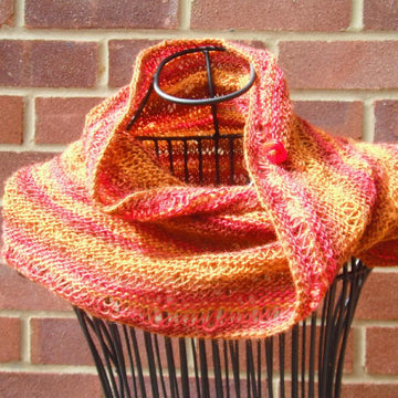 Fiery Moebius Cowl