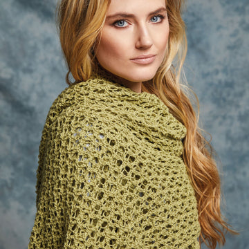 Rocket Shawl in Rowan Creative Linen - ZB298-00016-UK - Downloadable PDF