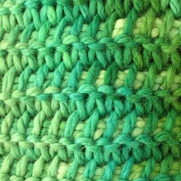 Ridged Tunisian Cowl