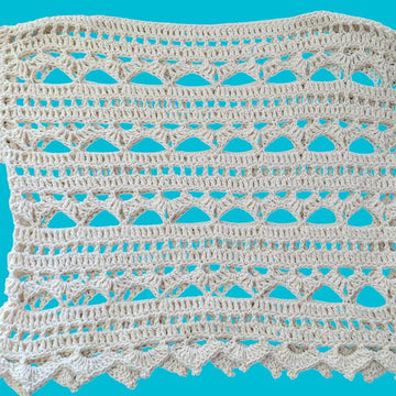 The Seaside Serenity Crochet Lace Pullover