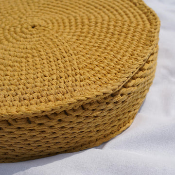 Roly - Eco-Ribbon Cushion in Paintbox Yarns Recycled Ribbon