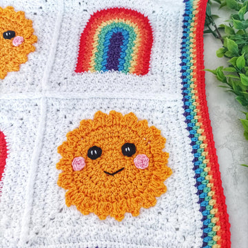 Rainbow Sunshine Blanket
