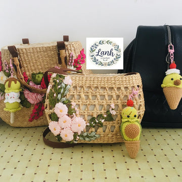 Avocado summer edition - Crochet pattern - PDF file- English