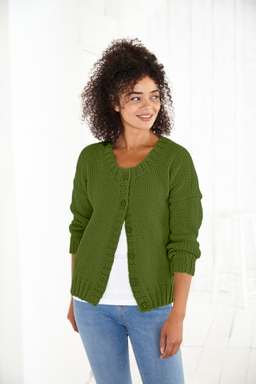 Sweater & Cardigan in King Cole Ultra Soft Chunky - 5826 - Leaflet