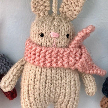 Winter Animals Knit Christmas Ornaments
