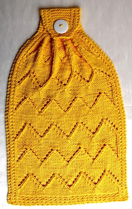 Shiner Chevron Towel
