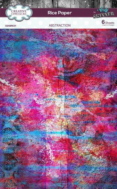 Creative Expressions Rice Paper A4 By Andy Skinner - Abstraction