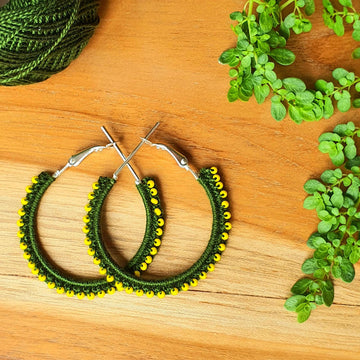 3 in 1 hoop earrings