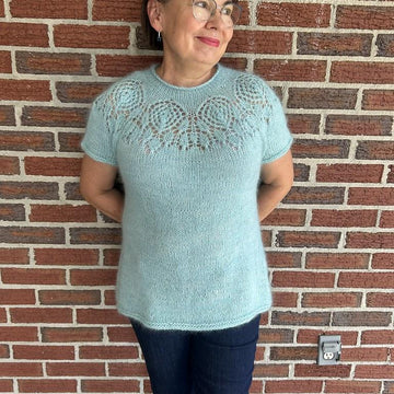 Blue Hibiscus Tunic