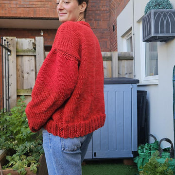 Oversized, simple sweater