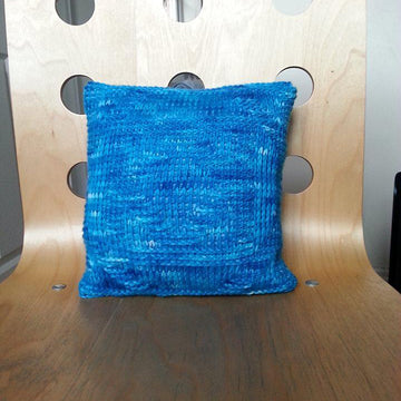 Tunisian Sampler Cushion Cover