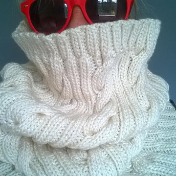 Aran Cable Cowl