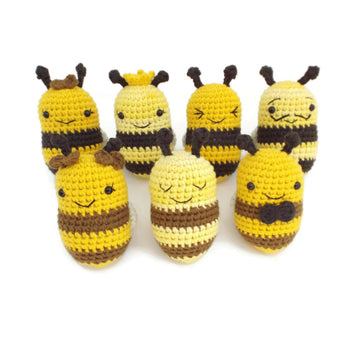 Beehive Flower Amigurumi