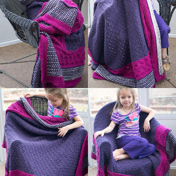 Plum Throw